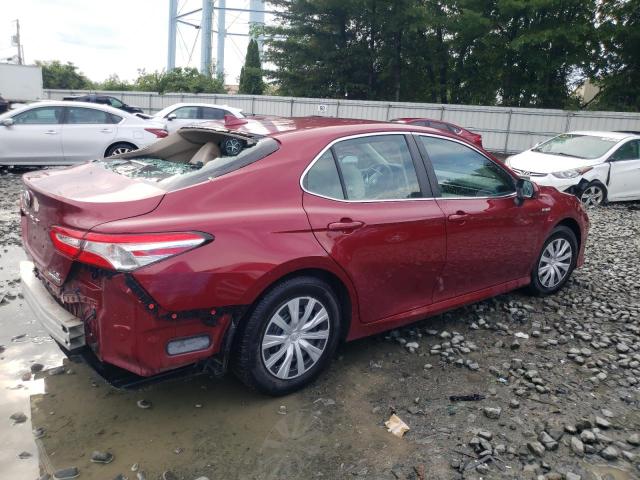 4T1C31AK0LU533369 - 2020 TOYOTA CAMRY LE RED photo 3