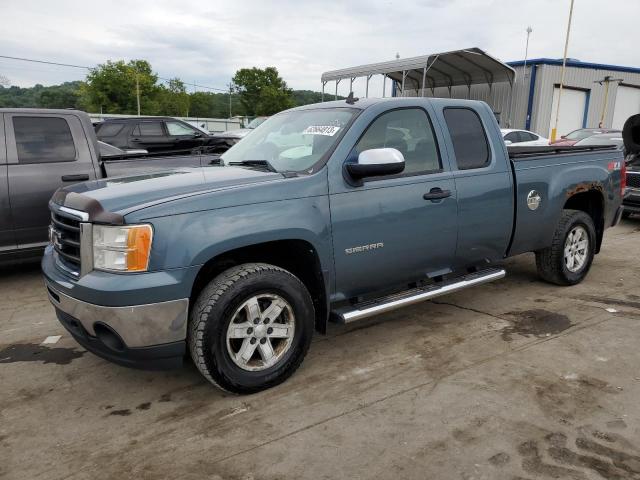 1GTSKVE30AZ200490 - 2010 GMC SIERRA K1500 SLE GRAY photo 1