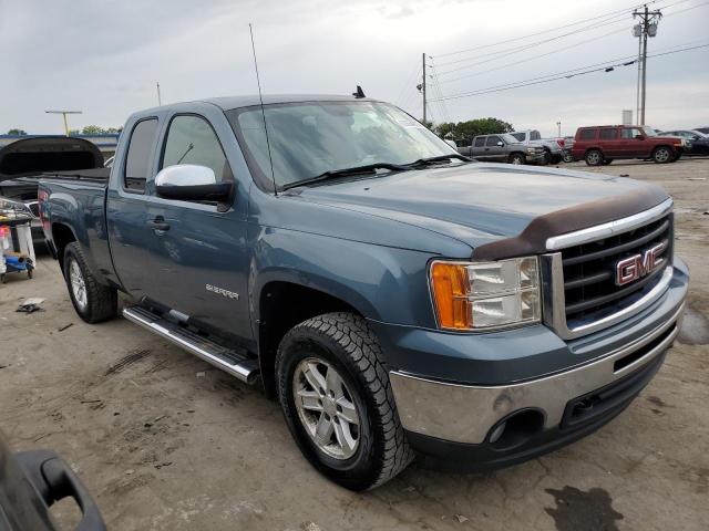 1GTSKVE30AZ200490 - 2010 GMC SIERRA K1500 SLE GRAY photo 4