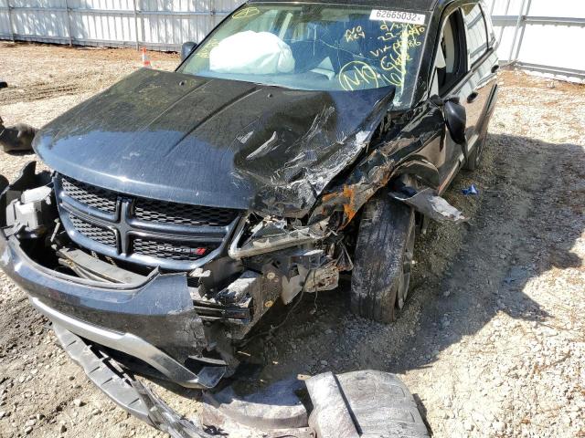 3C4PDCGG4JT500786 - 2018 DODGE JOURNEY CROSSROAD BLACK photo 9