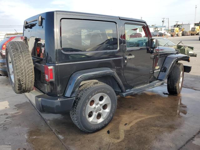 1C4AJWBGXFL663467 - 2015 JEEP WRANGLER SAHARA BLACK photo 3