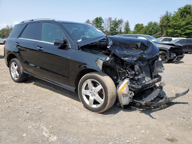 4JGDA5HB6EA276665 - 2014 MERCEDES-BENZ ML 350 4MATIC BLACK photo 4