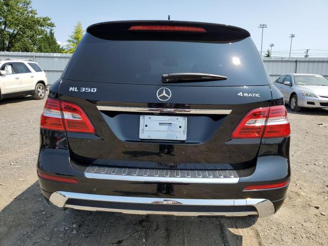 4JGDA5HB6EA276665 - 2014 MERCEDES-BENZ ML 350 4MATIC BLACK photo 6