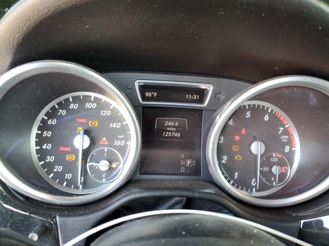 4JGDA5HB6EA276665 - 2014 MERCEDES-BENZ ML 350 4MATIC BLACK photo 9