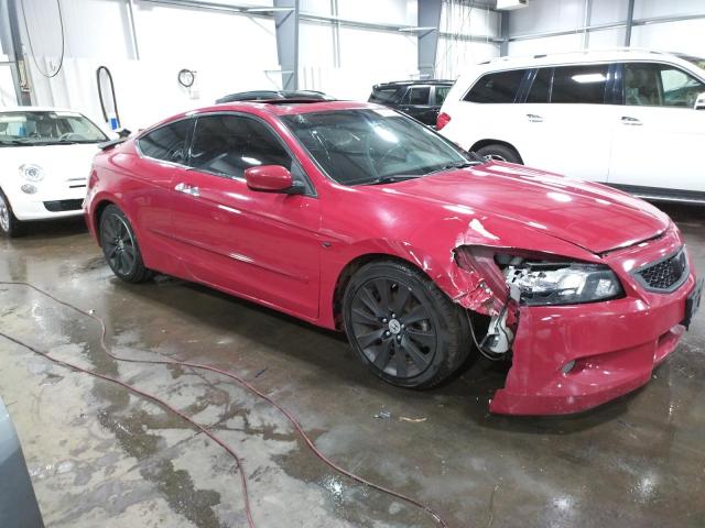 1HGCS22839A007765 - 2009 HONDA ACCORD EXL RED photo 4