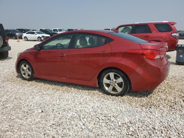 KMHDH4AEXBU113649 - 2011 HYUNDAI ELANTRA GLS RED photo 2