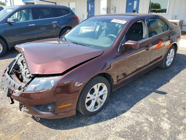 3FAHP0HAXCR181419 - 2012 FORD FUSION SE BROWN photo 1