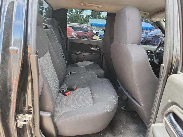 1GCHTCFEXC8136205 - 2012 CHEVROLET COLORADO LT BLACK photo 10