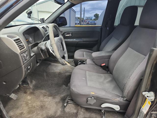 1GCHTCFEXC8136205 - 2012 CHEVROLET COLORADO LT BLACK photo 7