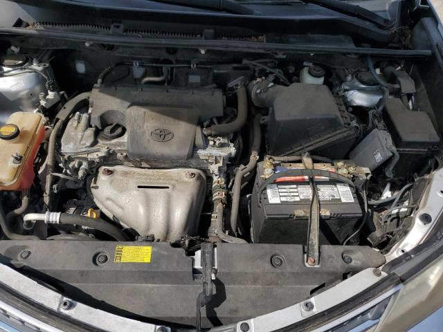 JTMWFREV8DD009156 - 2013 TOYOTA RAV4 XLE SILVER photo 12