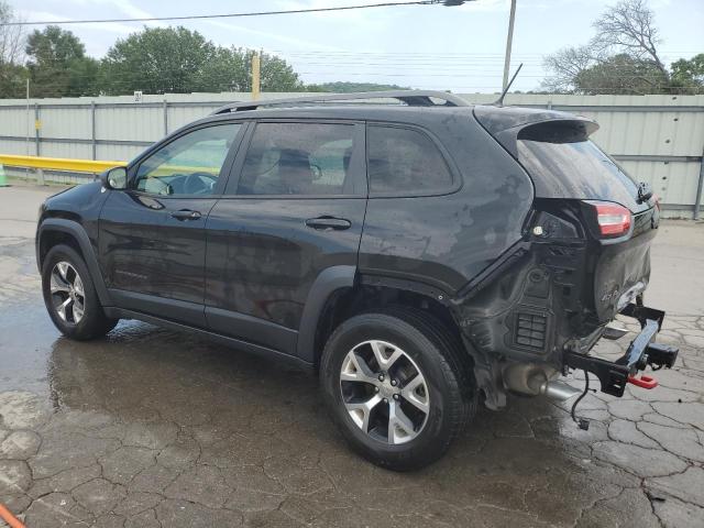 1C4PJMBS2EW237725 - 2014 JEEP CHEROKEE TRAILHAWK BLACK photo 2