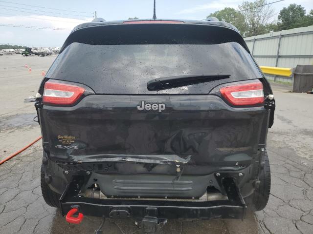 1C4PJMBS2EW237725 - 2014 JEEP CHEROKEE TRAILHAWK BLACK photo 6