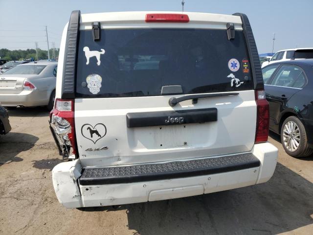 1J8HG48K08C140709 - 2008 JEEP COMMANDER SPORT თეთრი ფოტო 6