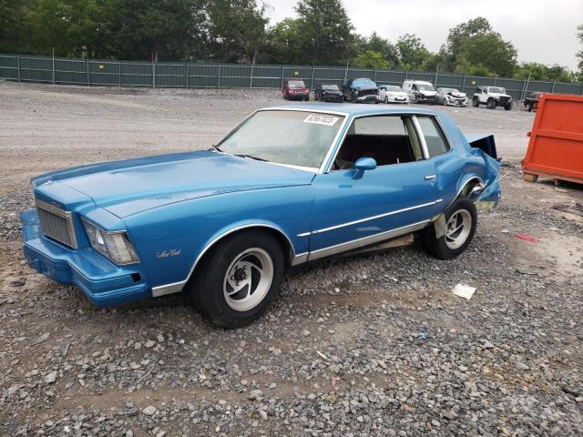1Z37U8D416860 - 1978 CHEVROLET MONTE CARL 蓝色 照片 1