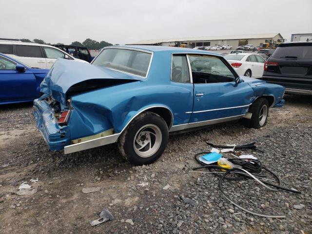 1Z37U8D416860 - 1978 CHEVROLET MONTE CARL 蓝色 照片 3