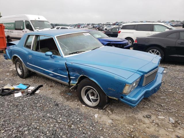 1Z37U8D416860 - 1978 CHEVROLET MONTE CARL 蓝色 照片 4