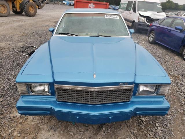 1Z37U8D416860 - 1978 CHEVROLET MONTE CARL 蓝色 照片 5