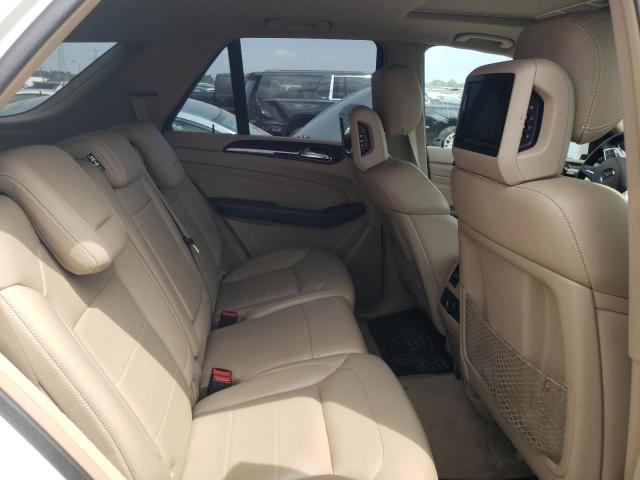 4JGDA5HB9CA044705 - 2012 MERCEDES-BENZ ML 350 4MATIC WHITE photo 10
