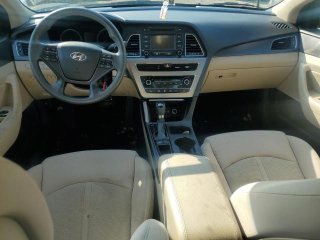 5NPE34AF1FH208391 - 2015 HYUNDAI SONATA SPORT WHITE photo 8