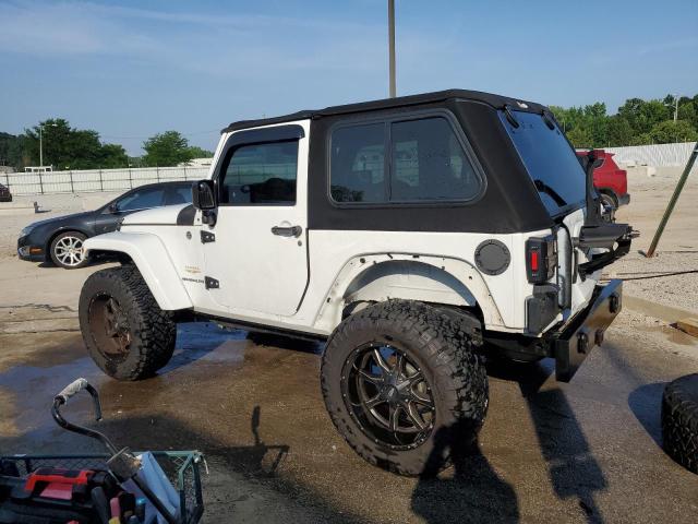 1C4GJWBG6FL659961 - 2015 JEEP WRANGLER SAHARA WHITE photo 2