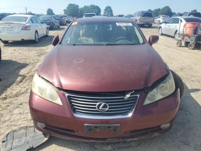 JTHBJ46G172060755 - 2007 LEXUS ES 350 BURGUNDY photo 5