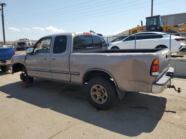 5TBBT441XYS119931 - 2000 TOYOTA TUNDRA ACCESS CAB TAN photo 2