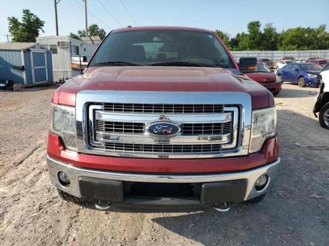 1FTFW1EFXDFB09273 - 2013 FORD F-150 XLT SUPERCREW BURGUNDY photo 5