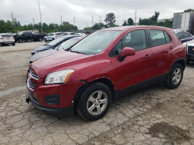 KL7CJPSB3FB231437 - 2015 CHEVROLET TRAX 1LS RED photo 1