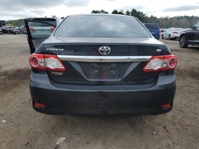 JTDBU4EE5C9180665 - 2012 TOYOTA COROLLA BASE BLACK photo 6