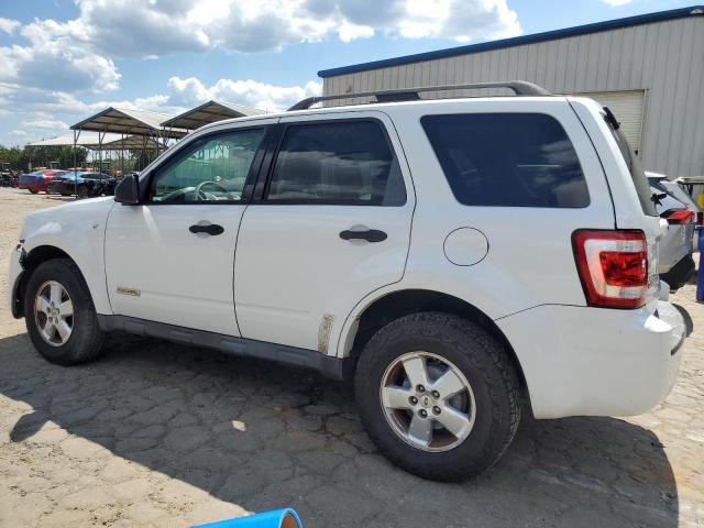 1FMCU93168KD56250 - 2008 FORD ESCAPE XLT WHITE photo 2