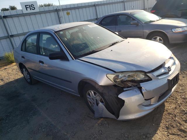 1HGES16385L010919 - 2005 HONDA CIVIC DX VP Silber Foto 4