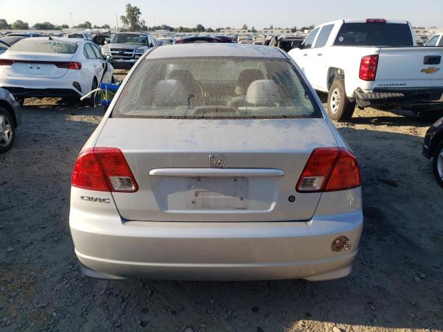 1HGES16385L010919 - 2005 HONDA CIVIC DX VP Silber Foto 6