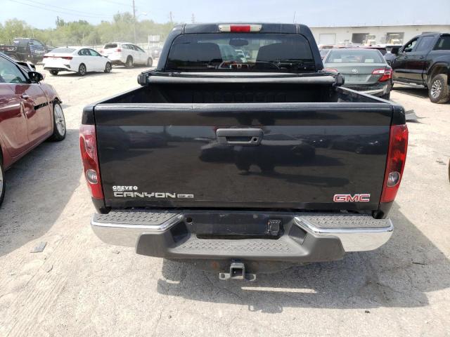 1GTDT13E398110738 - 2009 GMC CANYON BLACK photo 6