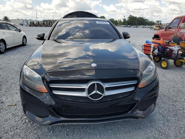 55SWF4KB6GU109166 - 2016 MERCEDES-BENZ C 300 4MATIC BLACK photo 5