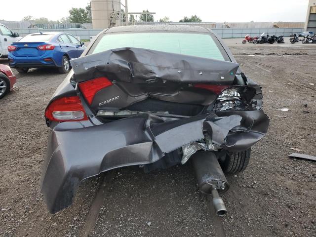 19XFA1F60AE014594 - 2010 HONDA CIVIC LX-S ნაცრისფერი ფოტო 6