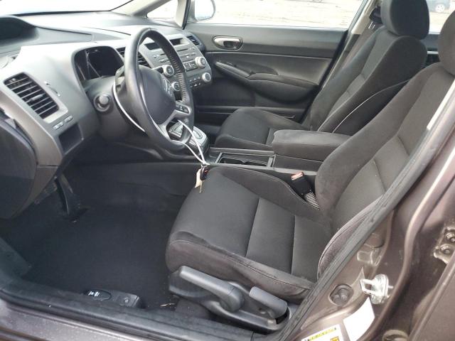 19XFA1F60AE014594 - 2010 HONDA CIVIC LX-S ნაცრისფერი ფოტო 7