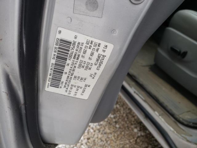 2A8GP54L77R358314 - 2007 CHRYSLER TOWN & COU TOURING 银色 照片 10