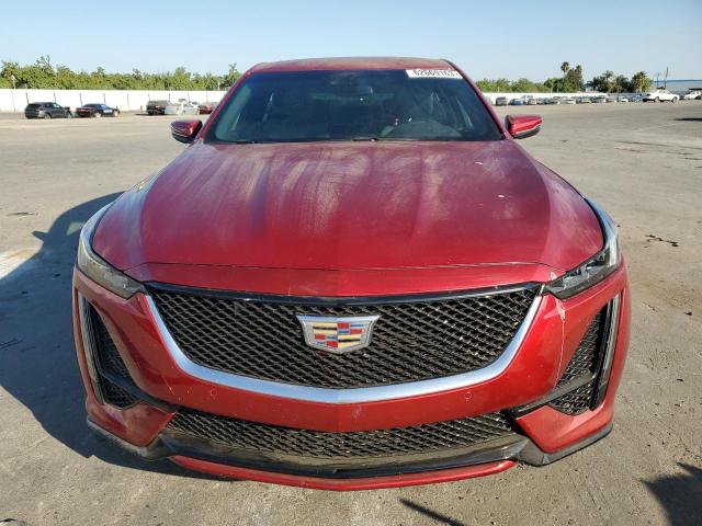 1G6DP5RK2N0111982 - 2022 CADILLAC CT5 SPORT RED photo 5