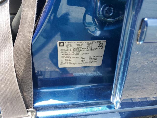 3GCPCREC6FG244009 - 2015 CHEVROLET 1500 C1500 LT BLUE photo 12