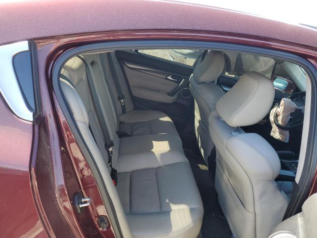 19UUA9F5XDA000496 - 2013 ACURA TL TECH BURGUNDY photo 10