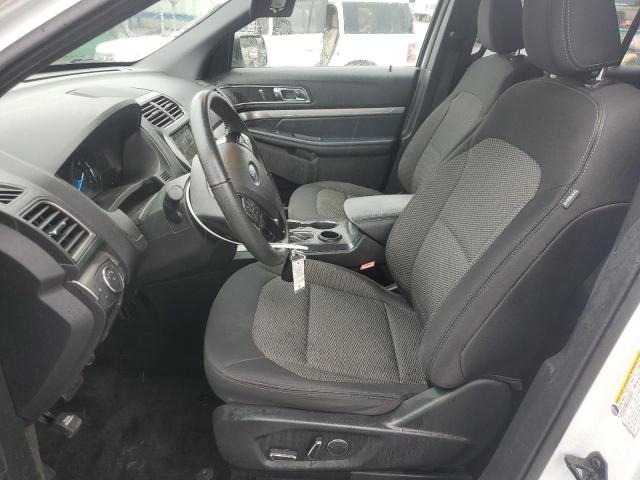 1FM5K7D81JGA91583 - 2018 FORD EXPLORER XLT Білий фото 7