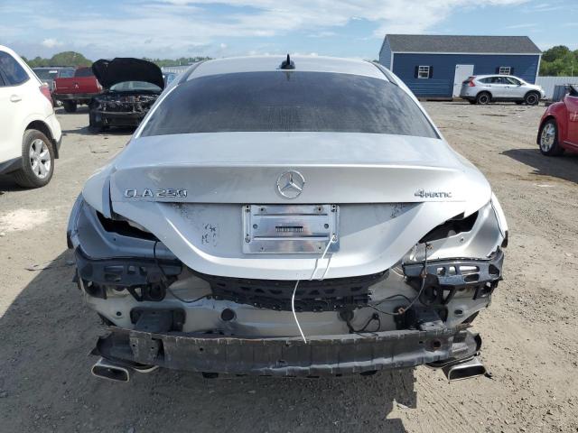 WDDSJ4GBXFN200003 - 2015 MERCEDES-BENZ CLA 250 4MATIC SILVER photo 6