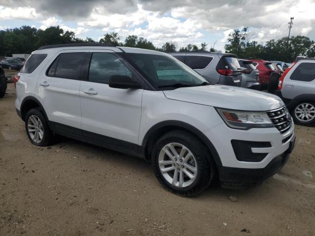1FM5K8BH8HGC05386 - 2017 FORD EXPLORER WHITE photo 4