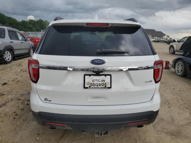 1FM5K8BH8HGC05386 - 2017 FORD EXPLORER WHITE photo 6