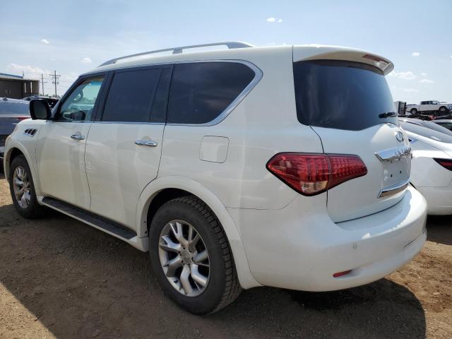 JN8AZ2NC8C9316906 - 2012 INFINITI QX56 WHITE photo 2