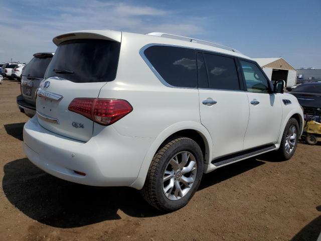 JN8AZ2NC8C9316906 - 2012 INFINITI QX56 WHITE photo 3