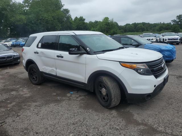1FM5K8AR5FGA47290 - 2015 FORD EXPLORER POLICE INTERCEPTOR 白色 照片 4
