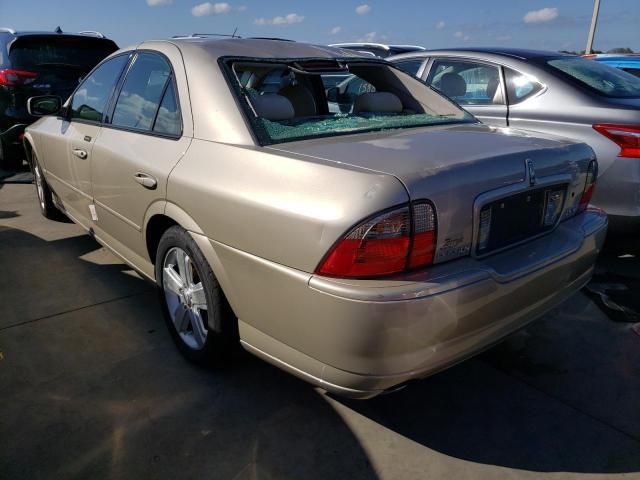 1LNFM87AX6Y616760 - 2006 LINCOLN LS Qəhvəyi foto 3