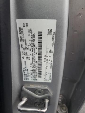 1FMCU0F7XHUB33368 - 2017 FORD ESCAPE S SILVER photo 13