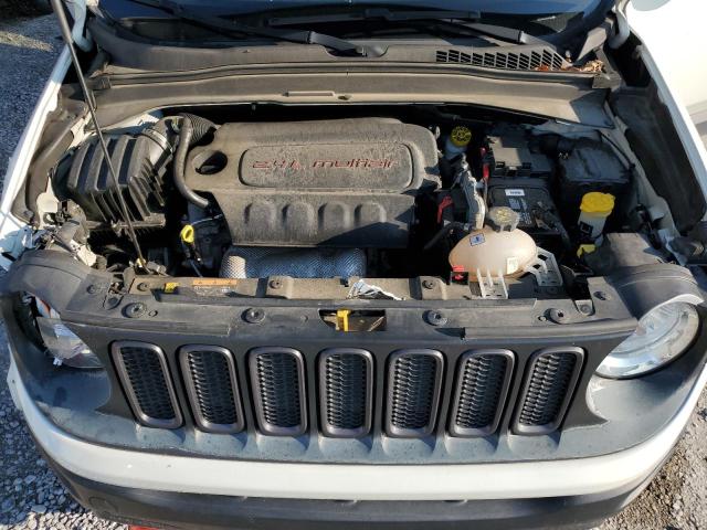 ZACCJBCB6HPE73958 - 2017 JEEP RENEGADE TRAILHAWK WHITE photo 12